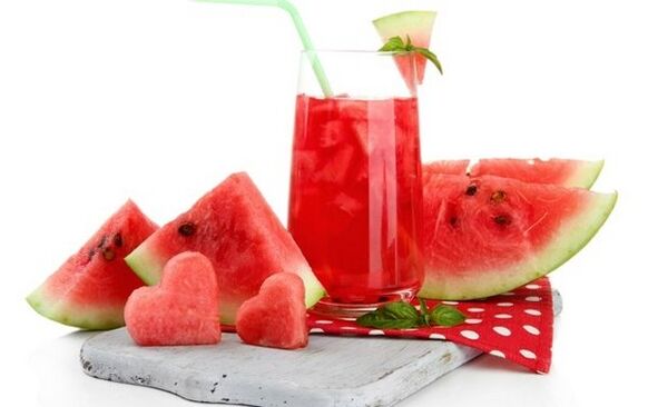 dưa hấu và nước ép dưa hấu để giảm cân